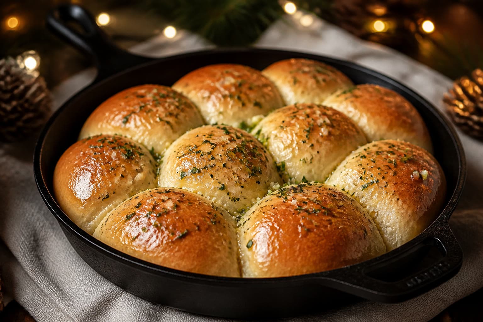 Herb gluten-free sourdough stuffing bread cubed for Thanksgiving dressing